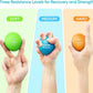 FitBeast Grip Strength Trainer, Finger Exerciser, Stress Balls for Adults 6-Piece Set, Hand Therapy for Strength, Recovery & Stress Relief, Forearm Strengthener for Men, Women & Seniors