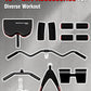 HARISON Home Gym - Full Body Workout Equipment, Exercise Equipment, Fitness Equipment, Multifunctional Home Gym Equipment for Home with Pulley System, Weight Bench, Rowing Machine