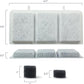 PET STANDARD Replacement Water Filter & 10 Pack Replacement Pre-Filter Sponges Compatible with Petory® 74oz/2.2L Automatic Pet Fountain, Pack of 10