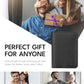 ALLIVE Passport Holder for Travel, Genuine Leather Passport Holder Women Men,Passport Cover Wallet,Travel Must Haves Airport Essentials Travel Gifts Black