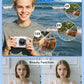 Digital Camera, FHD 1080P Kids Camera Digital with 16x Zoom Anti Shake, 32GB Card, 4K 48MP Portable Compact Point and Shoot Cameras, Vintage Small Camera for Teens Beginner Kids Present