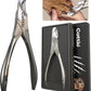 Dog Nail Clippers - All Steel Material, Built-in Spring,Heavy Duty Dog Nail Trimmer Full Metal Razor Sharp Professional for All Dogs Cats with Thick Toena,Dog Nail Trimmers