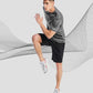 Zengjo Athletic Shirts for Men Short Sleeve Quick Dry Workout Running Gym Sport Exercise Tee Moisture Wicking