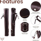 Traditional Back Quiver Bow Arrow Holder Handmade Leather Quiver Lightweight & Comfortable Gift for him Aniversary Gift