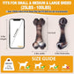 Dog Chew Toys for Aggressive Chewers, 2Pack Large Indestructible Dogs Bone Toy for Small Medium Breeds, Durable Tough Nylon Dog Chew Toys To Keep Them Busy, Puppy Teething Toy Bone, Beef&Bacon Flavor