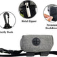 (2 Pack) Dog Poop Bag Holder for Leash,Doggie Waste Bag Dispenser Small Doggy Poop Bag Zipper Pouch with Carabiner Clip, Leash Attachment Holder for Pet Puppy Poop Bags