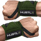 Hustle Athletics Wrist Wraps for Weightlifting – Max Wrist Support for Safe & Heavy Lifts, USPA Approved 18" & 12" Lengths, Thumb Loop Gym Straps for Powerlifting & Weight Lifting for Men and Women