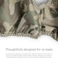 Pet Parents® Washable Dog Diapers (3pack) + Extendrs® of Durable Doggie Diapers, Premium Dog Diapers Female & Male (Large, Camo)
