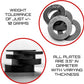 Micro Gainz Calibrated Fractional Weight Plate Set of 2 Plates, Choose Set (.25LB-1.25LB), Designed for Olympic Barbells for Strength Training & Micro Loading Bar Weights, Made in USA