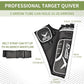 SPG Arrow Quiver Archery Hip Quiver, Durable Adjustable Waist Belt Three Arrows Tube for Arrow Storage Compound Bow Recurve Bow Accessories