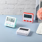Weewooday 12 Pcs Digital Kitchen Magnetic Timer Bulk Classroom Count up Countdown Large Digits Egg Loud Alarm Cute Desk Stopwatch Timer for Teacher Kids Cooking Office