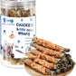 Dog Treat Chicken Wrapped Cod Skins, Fish Chews Rolls for Medium Dogs, Healthy, Rawhide-Free, 12.5 oz