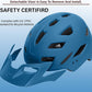 Kids Bike Helmet,Bavilk Kids Boys Girls Bike Helmets with LED Light Detachable Visor Children Youth Teen Multi-Sport for Skating Cycling Scooter Skateboard Adjustable & Lightweight 19.7"-22.4"