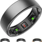 Fitness Tracker, Smart Ring for Women Men, Fitness Ring with Sleep Tracker, 24/7 Heart Rate Monitor, Health Activity Trackers, Step Counter,Calorie Pedometer,No Subscription,for iOS Android(Black,#7)
