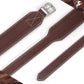 Jeereal Stability Stirrup Leathers with Strong Nylon Core for Equestrian Riding Wide Body English Stirrup Leathers