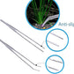 Aquarium Aquascaping Tool, Long Tweezers Scissors Spatula, 4 in 1 Stainless Steel Aquatic Plants Set for Fish Starter Kits, Aquariums Tank and Terrarium