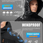 Men's Winter Jacket Waterproof Ski Snow Coat Windproof Snowboard Hooded Raincoats with Warm Graphene lining