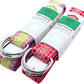 Yoga Exercise Adjustable Straps 8FT with Durable D-Ring for Pilates & Gym Workouts | Hold Poses, Stretch, Improve Flexibility & Maintain Balance