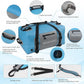 70L Waterproof Duffel Bag Travel Dry Bag, Large Capacity, Adjustable Thickened Straps and Handles, Zip Closure, Air Valve, Keep Equipment Safe, Suitable for Boating Rafting Motorcycle Kayaking