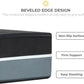 Sunshine Yoga 4" Striped Yoga Block, 10 Pack Bulk EVA Foam Yoga Blocks, Firm and Supportive Yoga Brick, Balance Foam for Stretching, Pilates, and Workout, 4" x 6" x 9"
