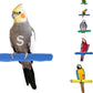 Comfort Grip Safety Perch for Bird Cages - Pedicure Perch for Birds to Keep Nails and Beaks in Top Condition - Safe Easy to Install Bird Cage Accessories - Small 6.5"