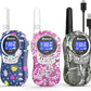 Qniglo Walkie Talkies for Kids - Rechargeable Kids Walkie Talkies with Clear Sound, Long Range - Perfect Birthday for 3-8 Year Old Boys Girls - Outdoor Adventures, Camping, Hiking