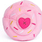 ZippyPaws Birthday Cupcake- Dog Squeaky Toys to Keep Them Busy, Funny Food Plush for Small, Medium, & Large Dogs, Cute Stuffed Puppy Toy, Pet Products, Gift for Dogs of All Breeds, Soft & Cuddly- Pink