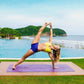 Liforme Original Yoga Mat – Free Yoga Bag Included - Patented Alignment System, Warrior-like Grip, Non-slip, Eco-friendly, sweat-resistant, long, wide, 4.2mm thick mat for comfort