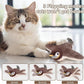 Cat Toys, Flapping Bird Cat Toy(No Flying), Interactive Catnip Toy with Springs & Catnip Bags, Chirping Noise Enrichment Moving Wings Dog Cat Kitten Toys, Flappy Flying Pets Toy for Indoor