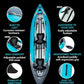 Driftsun Rover Inflatable Kayak - White Water Kayaks for 1 and 2 Person, High Pressure Dropstitch Floor Kayak for Adults with Padded Seats