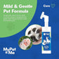 My Pet & Me Dog Paw Cleaner - Foaming Cleanser for Easy Paw Cleaning - No-Rinse Dog Paw Washer - Gentle Foot Cleaner for Dogs - Paw Wash for Small & Large Dogs - 4.05 oz