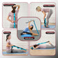 Stretching Strap with 10 Loops-Yoga Strap for Physical Therapy,Home Workout,Pilate & Flexibility Training,Non Elastic Exercise Stretch Band for Hamstring,Leg Stretcher Belt,Flexibility Fascia