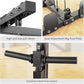 Power Cage,1600lbs Multi-Function Power Rack with Adjustable Cable Crossover System and More Training Attachment, Weight Cage for Home Gym
