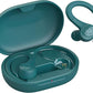 JLab Go Sport+ Wireless Workout Earbuds Featuring C3 Clear Calling, Secure Earhook Sport Design, 35+ Hour Bluetooth Playtime, and 3 EQ Sound Settings (Teal)