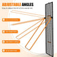 Volleyball Rebounder Net，Portable 7x4 ft Training Equipment for Spike and Smash Practice - 5 Rebound Angles Custom Target Area for Volleyball Sports Training