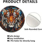 Lygond Metal Sign - Circular Stained Glass Tigle Sign For Bar - 88 Inches