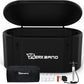 Ice Bath Tub,Inflatable Cold Plunge Tub, Water Chiller Compatible, 237.8Gallon Portable Ice Plunge Tub for Athletes, Adult Ice Bath Enthusiasts (Classic Black-Pro)