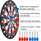 Magnetic Dart Board Game - Darts and Kids Dart Board Set,16 Inch Dart Board with 8 Strong Magnet Darts of 2 Colors,Best Kids Toy Gift Indoor Outdoor Games for Family and Friends