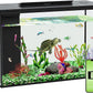 4.5 Gallon Betta Fish Tank self Cleaning, Aquarium kit, Small Fish Tank with Filter Light Water Pump, Fish Tank Starter Kits Fish Bowl