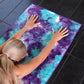 Eunzel 2 Pack Hot Yoga Towel with Grip Dot, Non Slip Yoga Mat Towe Sweat Absorbent Towel for Hot Yoga,Bikram, Pilates and Fitness 72" x 24", Purple & Pink/Green & Purple