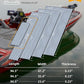 FOCEAN Boat Flooring EVA Foam Boat Decking Faux Teak Marine Flooring Boat Mat Boat Carpet Sheet for Motorboat RV Yacht Kayak Surfboard, 94.5"x 47.2"/35.4"/23.6"/15.7"