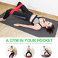 Resistance Bands Set, Workout Bands with Handles, Door Anchor, Ankle Straps and Carry Bag, Exercise Bands for Shape Body and Home Workouts