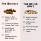 Cat Skin & Coat Health Crunchy & Creamy Chews - Omegas, Vitamin C + E, Biotin Supplement, Soothes Skin and Promotes Shiny Coat, Cat Supplements & Vitamins - Chicken (30-Day Supply)