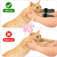 4Pcs Cat Shoes, 3.62×1.57 Inches Anti Scratch Cat Mittens, Breathable Mesh Nail Caps for Cats Claws, Adjustable Cats Claw Covers for Pet Bathing Feeding Cutting Nails(Gray)