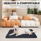 JoicyCo Soft Dog Bed Crate Pad Mat, 36 in Non-Slip Bottom Washable for Medium and Large Dogs, Pet Mattress Kennel Pad, Dark Gray