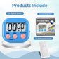 4 Pack Digital Kitchen Timer Magnetic Digital Timer with Big Display Loud Ring Cooking Timers for Kitchen Electronic Timer for Cooking, Game, Gym, Break Time, Classroom (Pink,Blue,Green,Purple, 4)