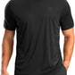 G Gradual Men's Workout Shirts Quick Dry Athletic Running T-Shirts Lightweight Moisture Wicking Short Sleeve Sports Gym Tops