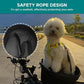 Dog Bike Basket Mountain Bike Shopping Basket Portable Cat and Dog Carrier for Bike Front Crossbar with Sponge Liner ty Strap (Black)