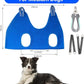 Pet Dog Grooming Hammock Harness for Medium Dogs Nail Trimming, Dog Sling for Cutting Nails, Dog Hanging Holder Hanger for Clipping Nails with Nail Clippers, Nail File, Scissors