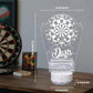 Light Up Dart Holder, 16 Colors Changing Lights Acrylic Dart Holder Stand with Remote Control, Birthday Christmas Gifts for Men Player or Darts Enthusiasts